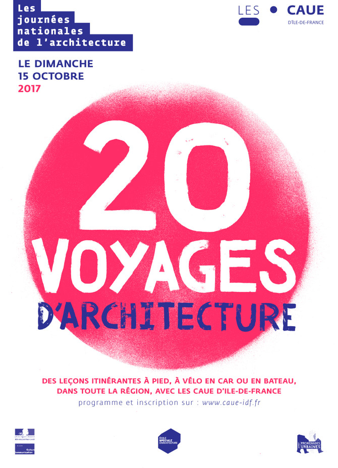20 voyages d'architecture //       
Partenariat ESA-CAUE d'île-de-France